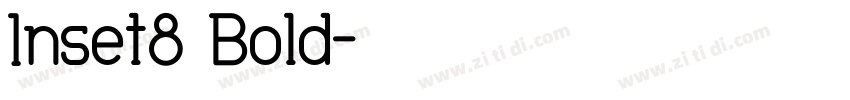 Inset7 Bold字体转换